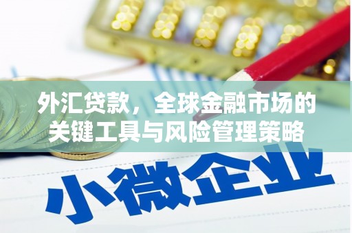 孝义外汇贷款，全球金融市场的关键工具与风险管理策略