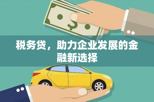 孝义税务贷，助力企业发展的金融新选择